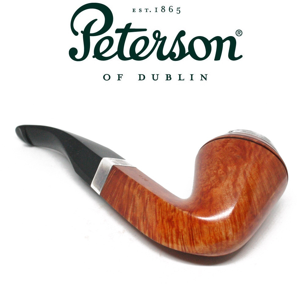 Peterson - XL26 (Natural) - Smooth - Silver Cap - P Lip - GQ Tobaccos