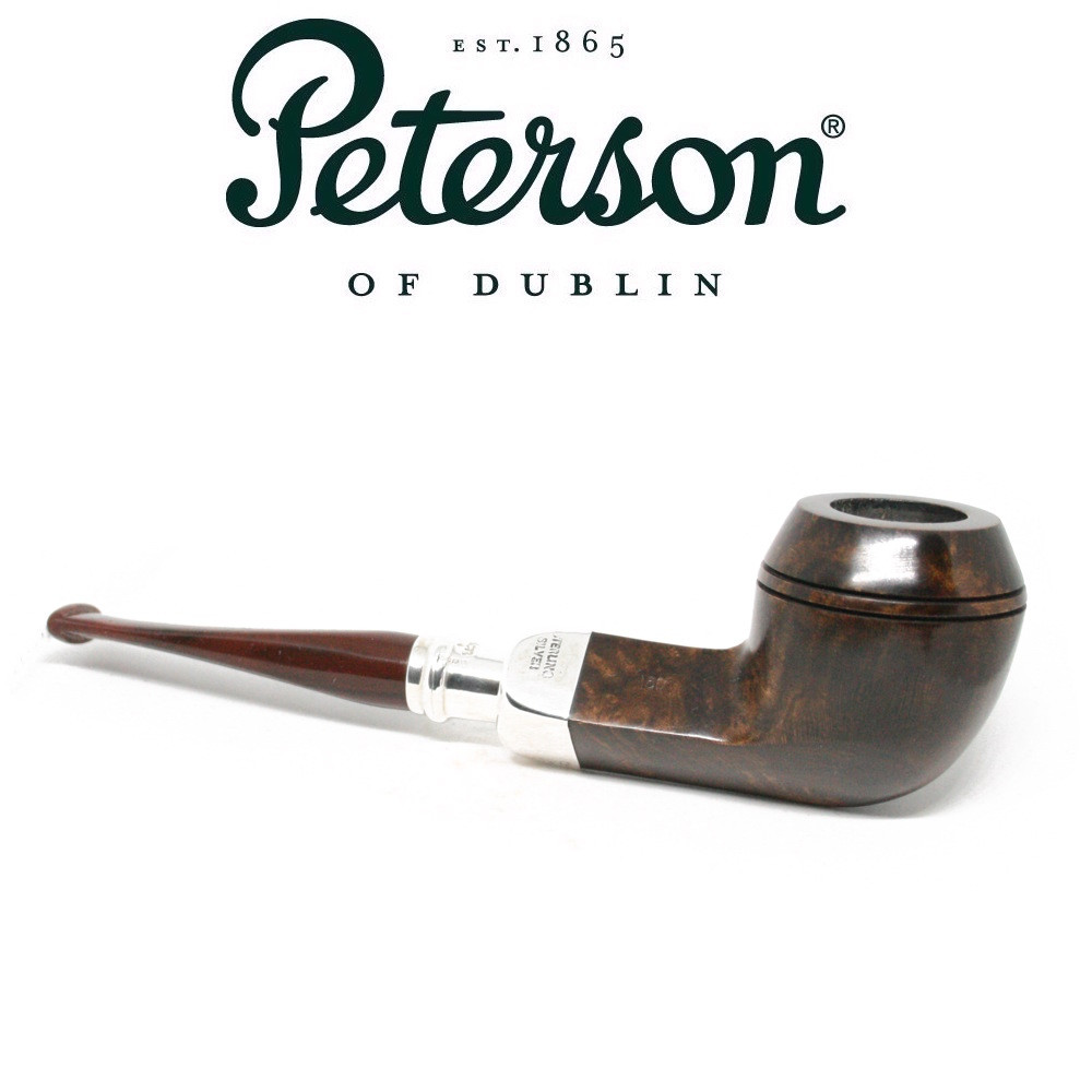 Peterson - 150 Ashford - Sterling Silver Spigot - GQ Tobaccos