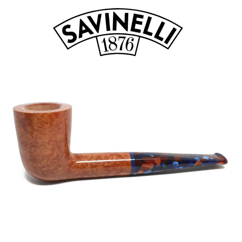 Savinelli - Fantasia Smooth Natural Pipe - 409 - 6mm Filter 图片 2