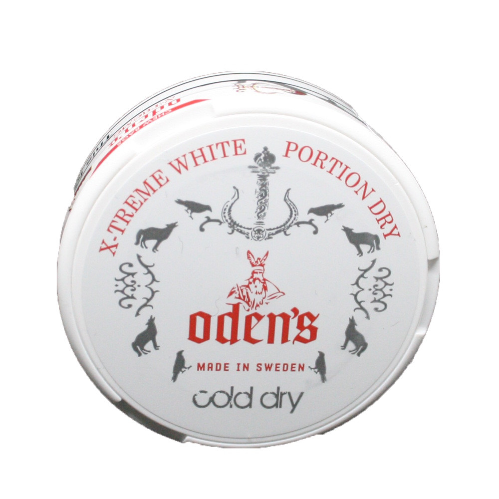 Odens - X - Treme White Cold Dry - Tobacco Chew Bags - 22mg - GQ