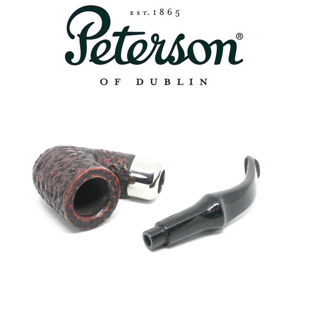 Peterson - 313 System Standard Rustic - P Lip Pipe - GQ Tobaccos