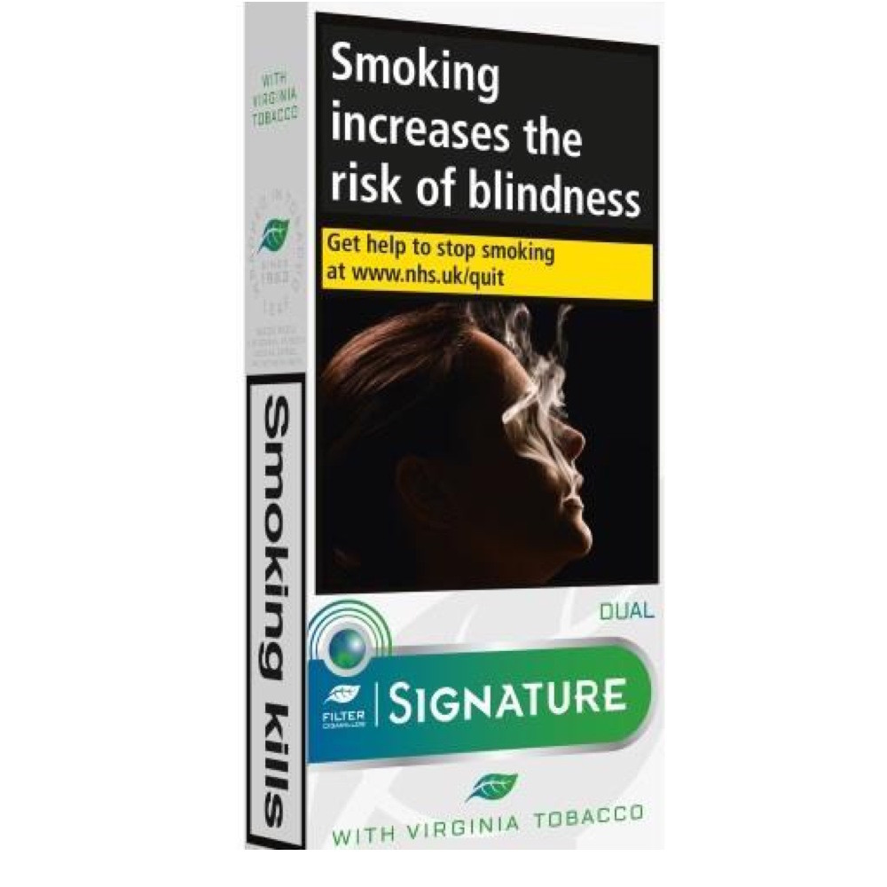 cigarette signature Signature - Dual Capsule Leaf Wrapped - Pack of 10 Cigarillos
