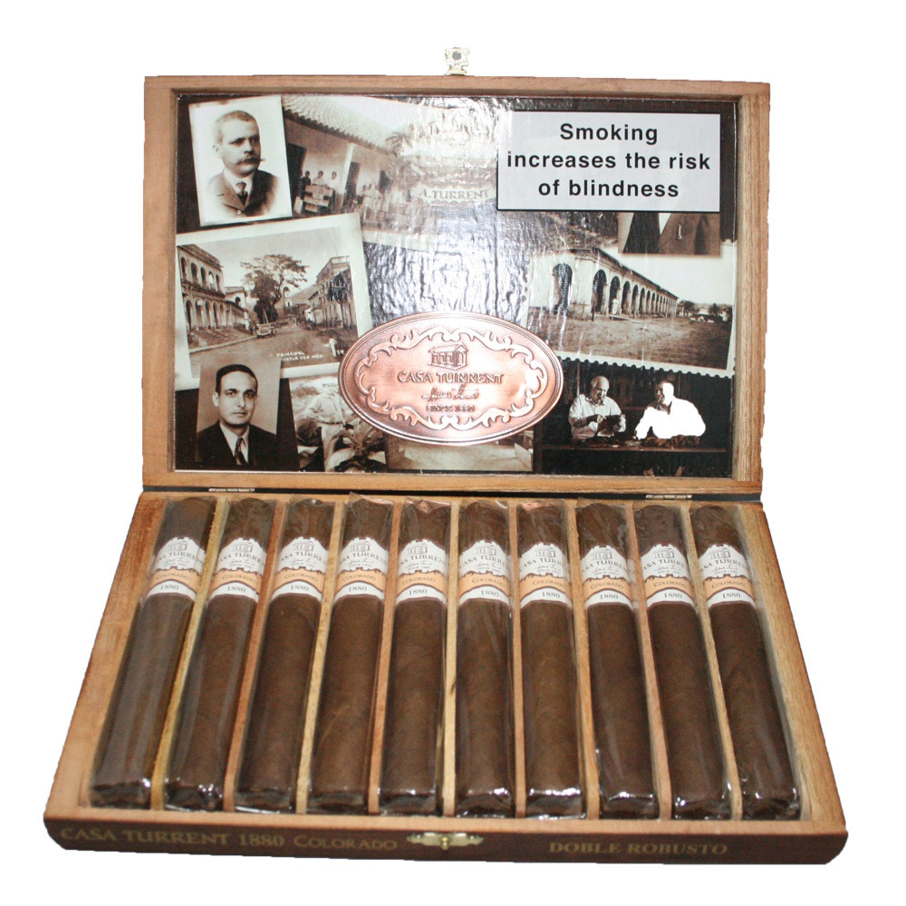 Casa Turrent - 1880 Colorado - Double Robusto - Box of 10 Cigars