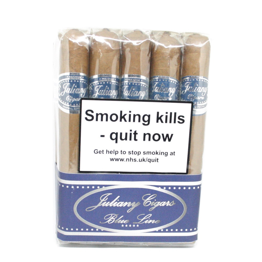 cigarette with blue stripe Juliany - Blue Label - Robusto - Single Cigar