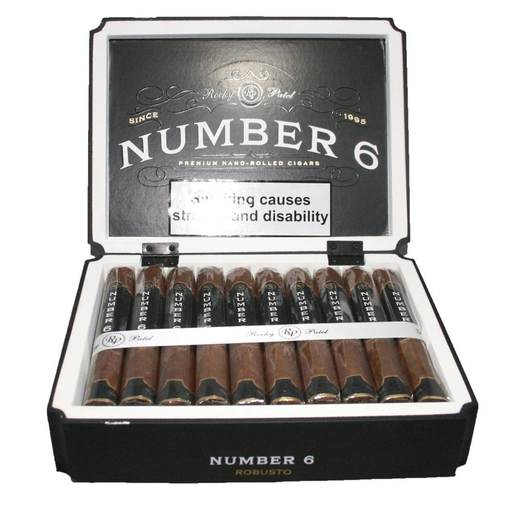 Rocky Patel - Number 6 - Robusto - Box of 20 Cigars