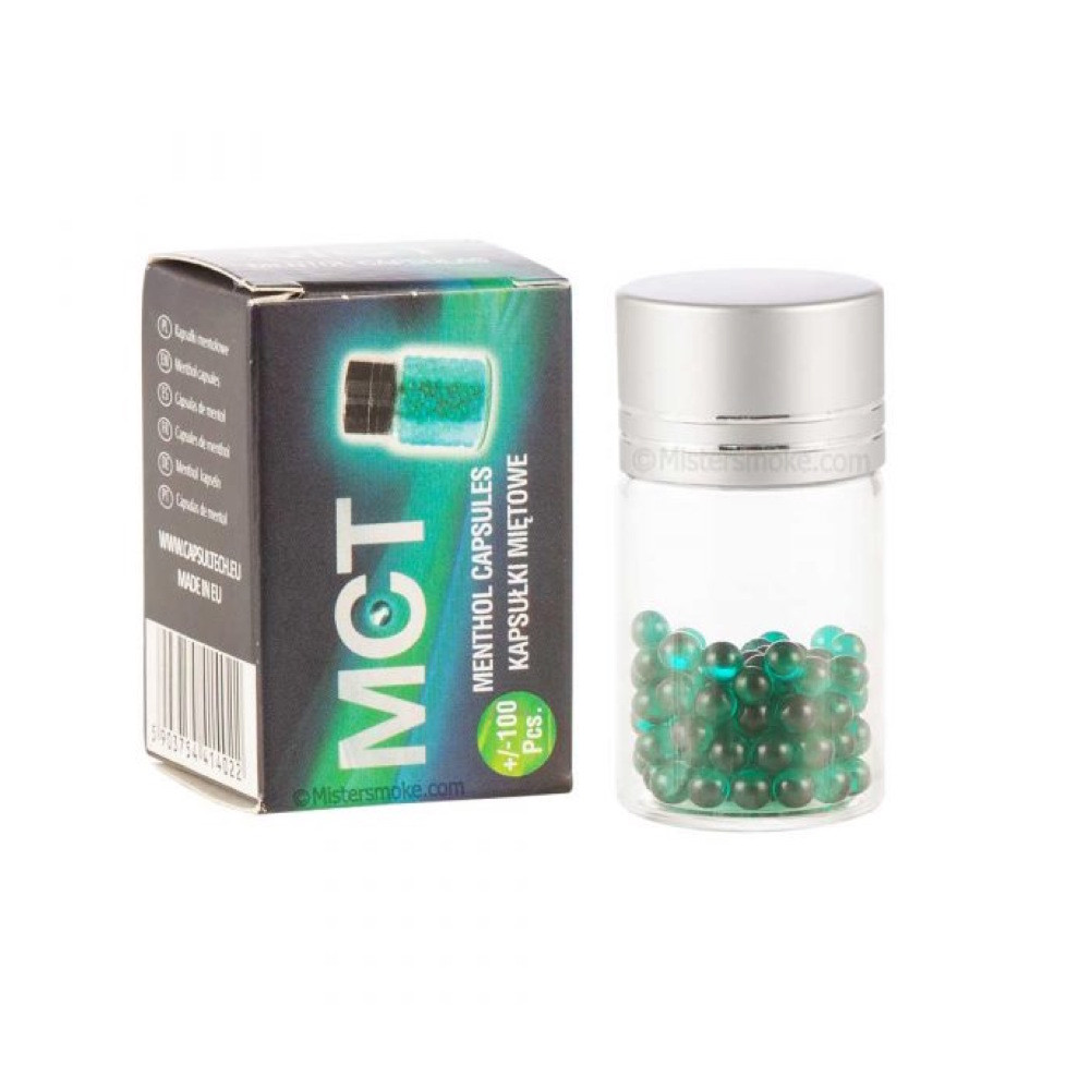 MCT -100 Menthol Loose Capsules (Insert in Filter)