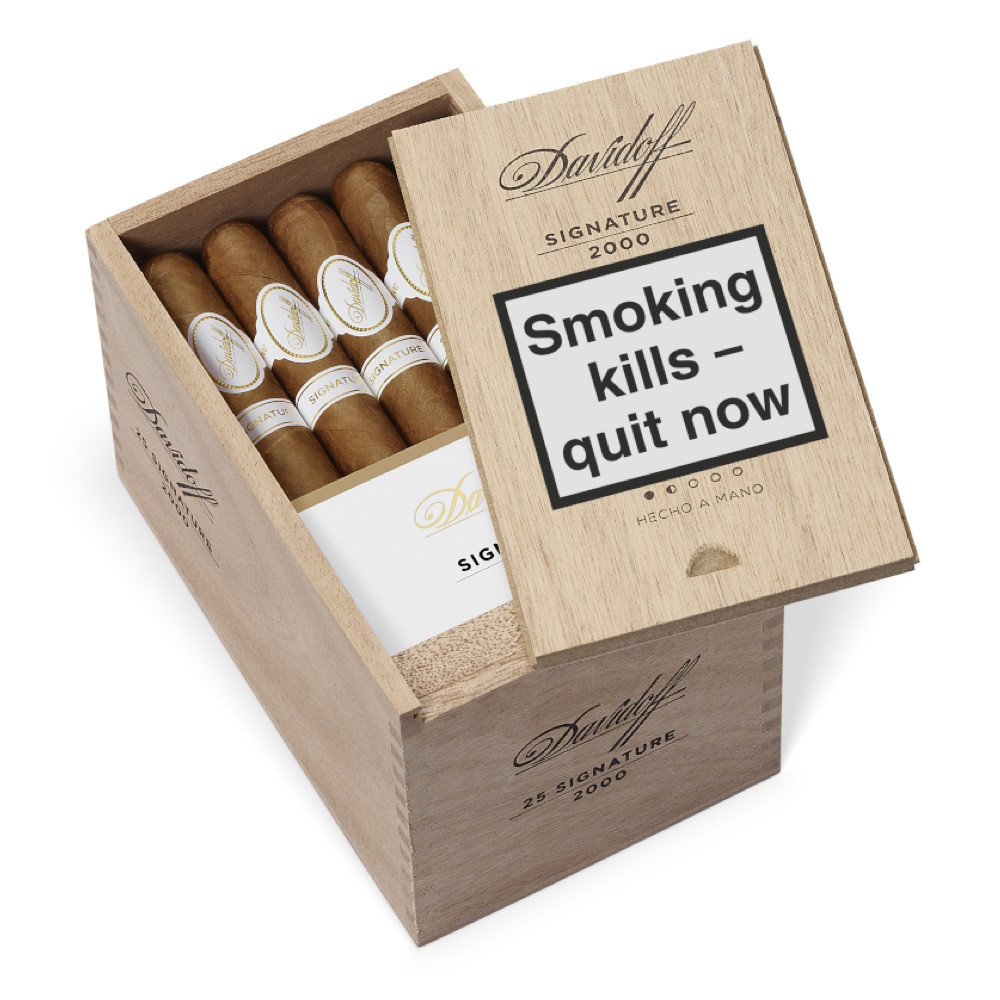 signature cigarette Davidoff - Signature 2000 - Single Cigar