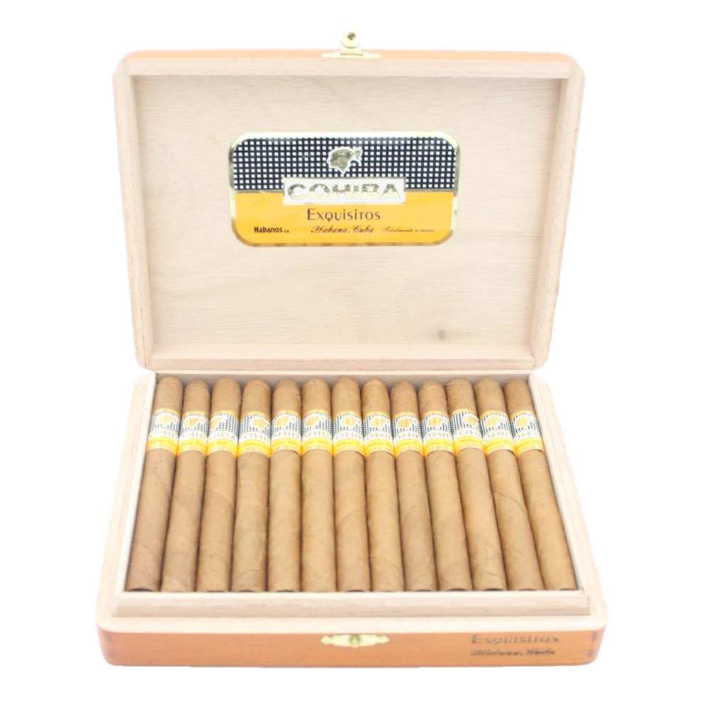 [新品未開封] キューバコーヒー COHIBA 250g 希少 Cohiba - Exquisitos - Box of 25 Cigars - GQ Tobaccos