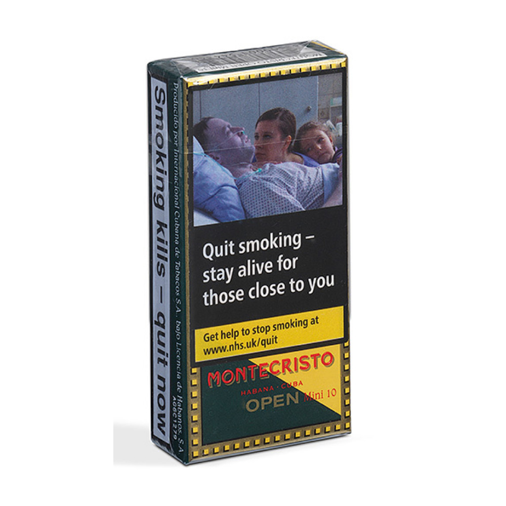 Montecristo - Open Minis - Pack of 10 Cigars - GQ Tobaccos