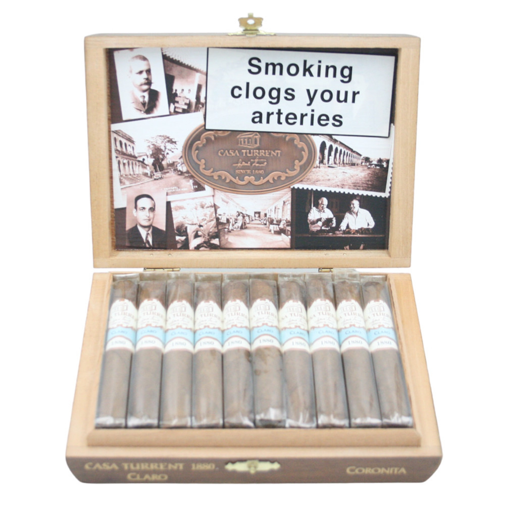 Casa Turrent - 1880 Maduro Double Robusto (Box of 10 Cigars)