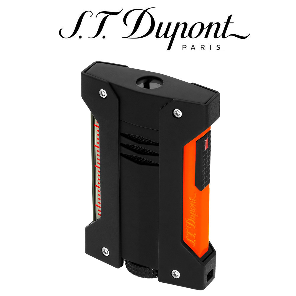 S.T. Dupont - Defi Extreme - Camo Blue - Single Jet Torch Lighter