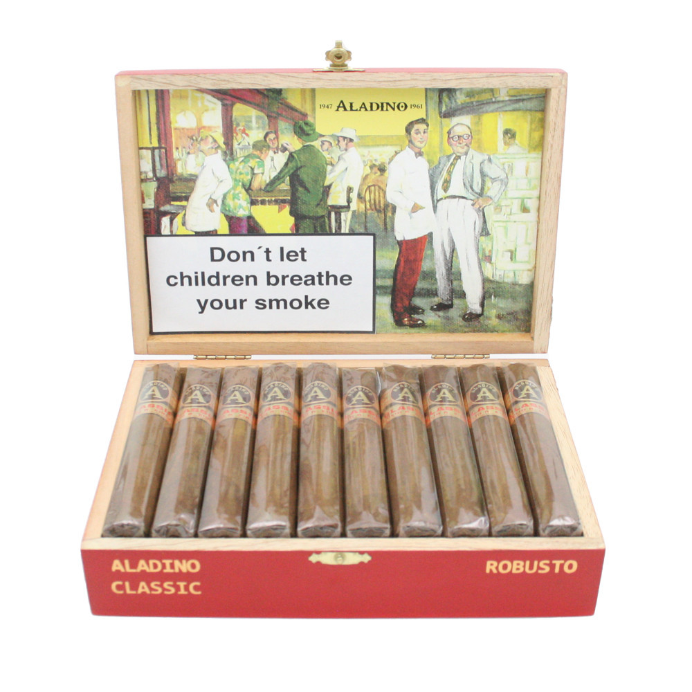 Aladino - Classic - Robusto - Box of 20 Cigars - GQ Tobaccos