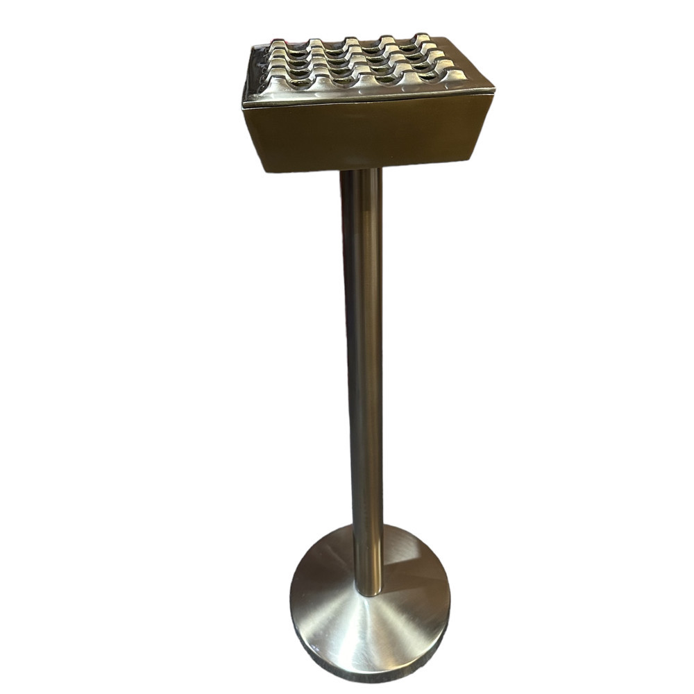Tall Floor Standing Ashtray - Bronze - GQ Tobaccos