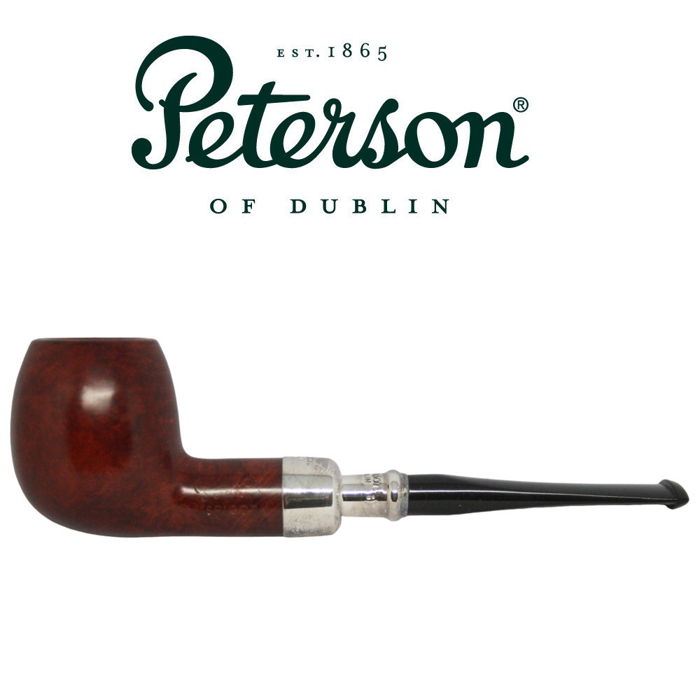 Peterson - Terracotta Spigot 87 - Silver Mount High Grade Fishtail