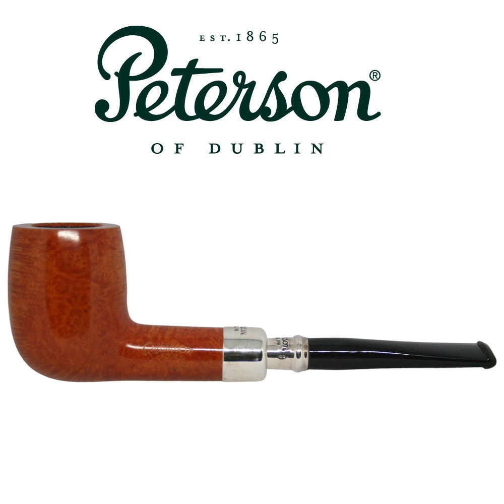Peterson - Natural Spigot - 06 - Silver Mount Fishtail Pipe