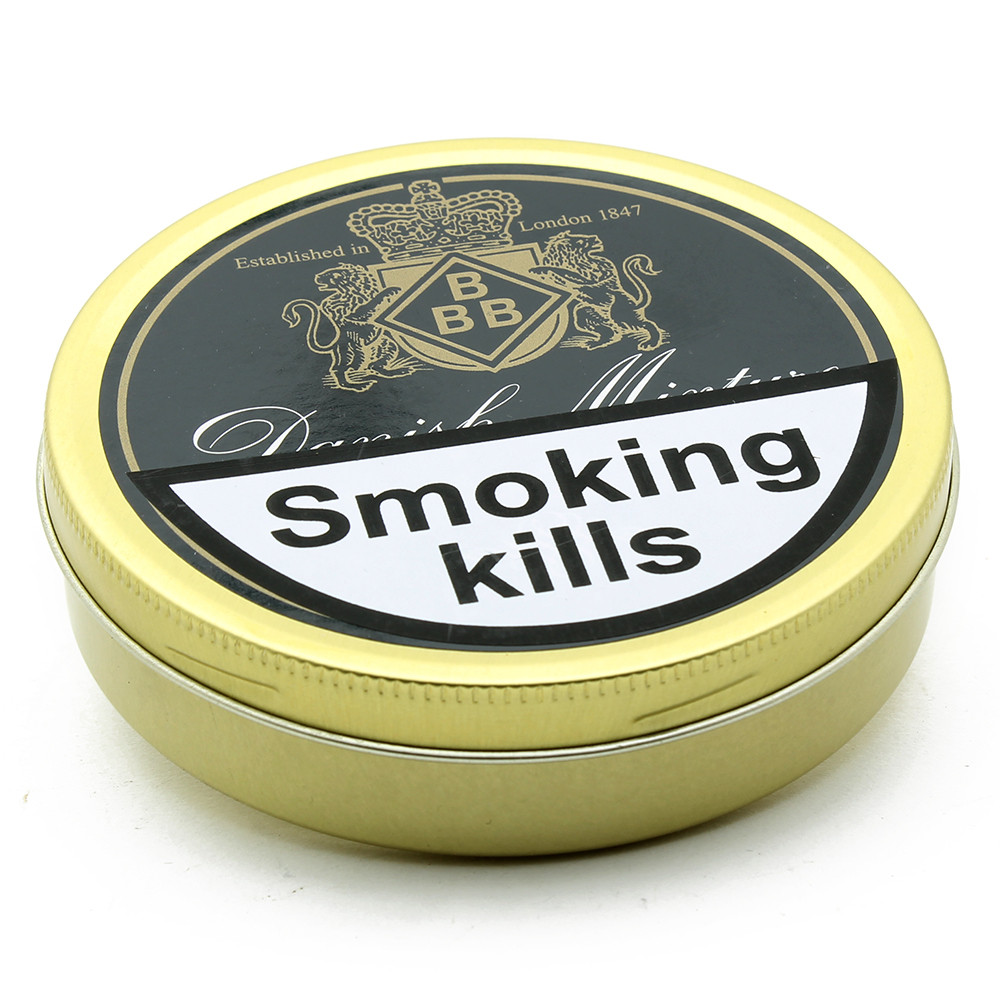 BBB - Danish Mixture - 50g Tin Pipe Tobacco