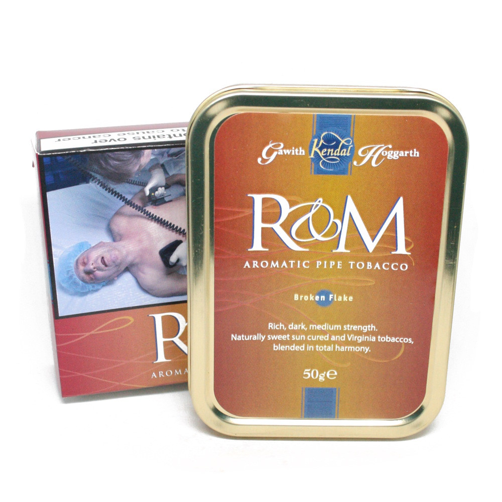 rum flake tobacco Gawith & Hoggarth - R & M - Pipe Tobacco 50g Tin (Formerly Rum & Maple)