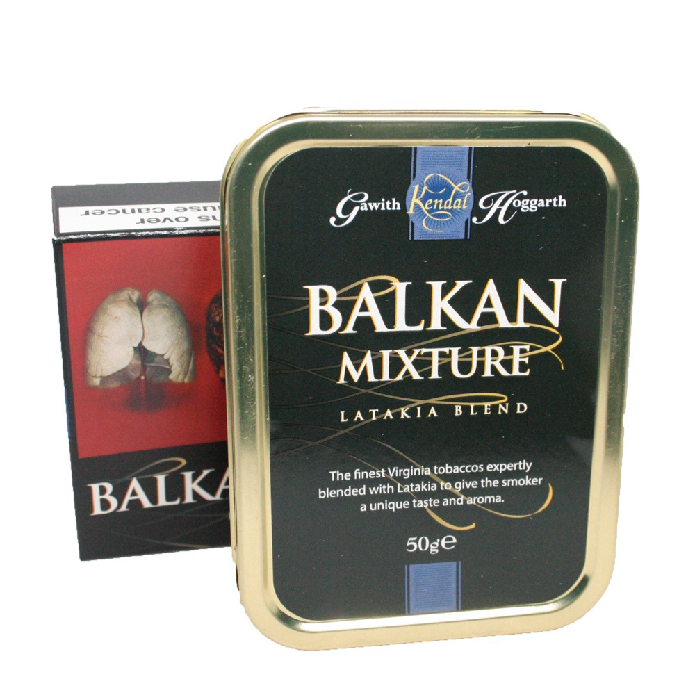 balkan mixture tobacco Gawith & Hoggarth Balkan Mixture - Pipe Tobacco 50g Tin