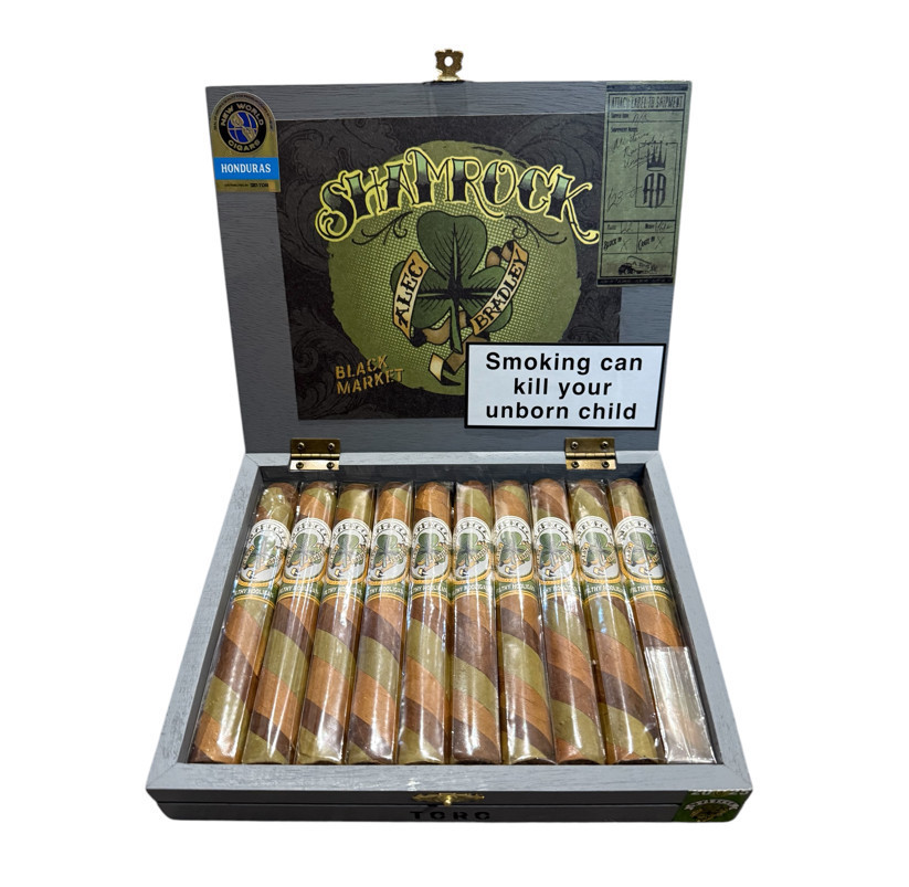 Alec Bradley - Black Market Filthy Hooligan- Shamrock 2025 - Box