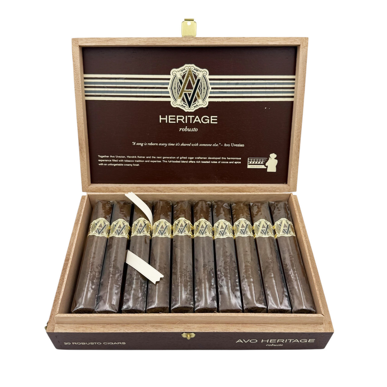 AVO - Heritage - Robusto - Single Cigar - GQ Tobaccos