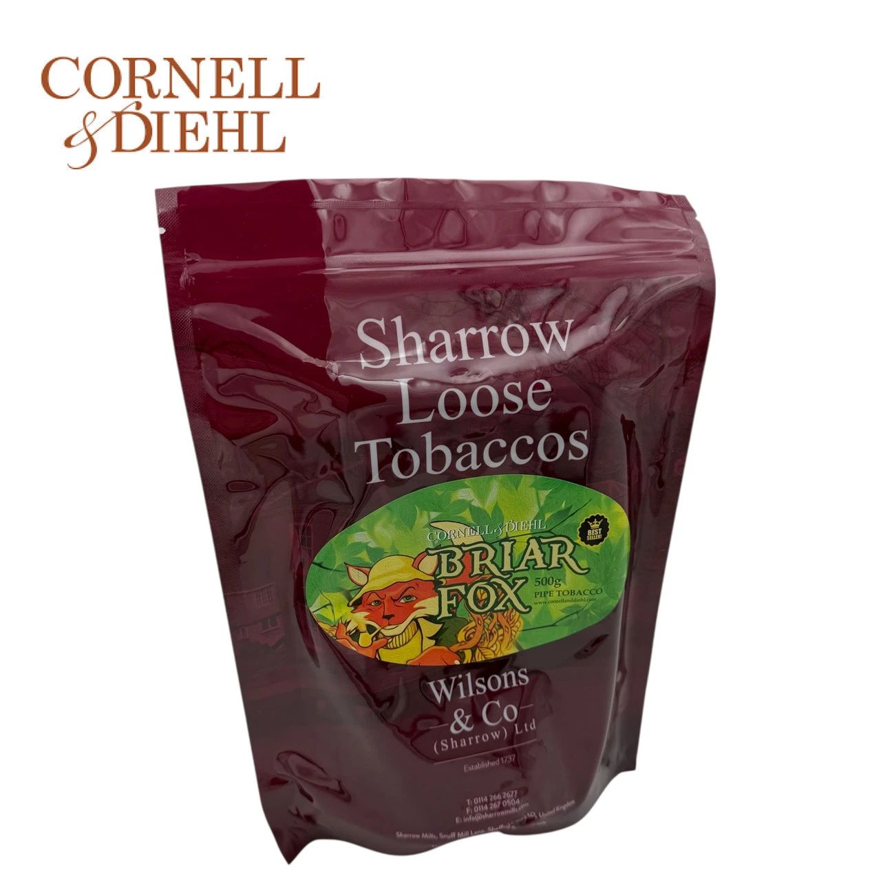 briar fox tobacco Cornell & Diehl - Bijou