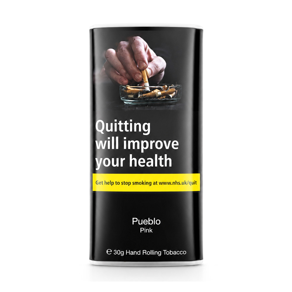is pueblo tobacco additive free Pueblo Pink 30g Hand Rolling Tobacco | Additive-Free Tobacco