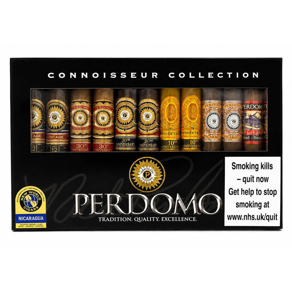 ダフタウン GM Connoisseurs Choice Perdomo Award-Winning Connoisseur Collection | 12 Cigar Sampler