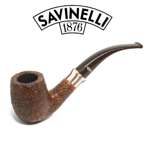 Savinelli -  Caramella Rusticated Pipe - 606 - 6mm Filter