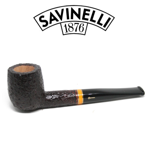 Savinelli -  Sistina Rusticated Pipe - 106 - 6mm Filter