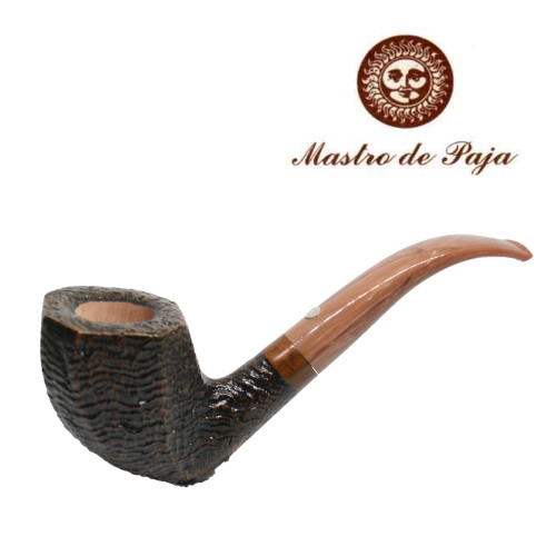 Mastro de Paja  - 1B Panelled Pickaxe Pipe  - 9mm Filter