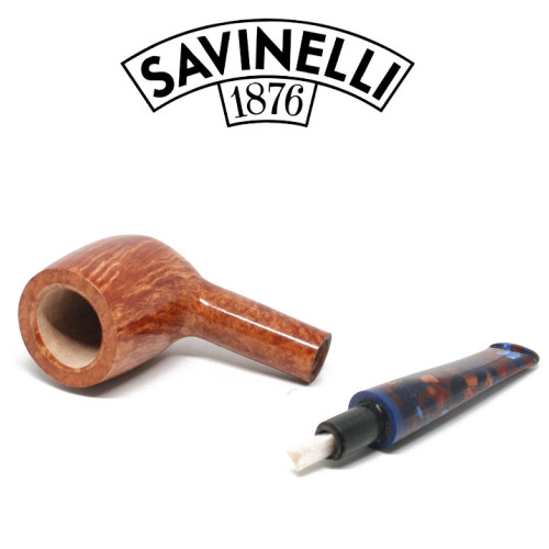 Savinelli - Fantasia Smooth Natural Pipe - 111 - 6mm Filter 图片 3