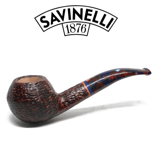 Savinelli -  Fantasia Rusticated Pipe - 673 - 6mm Filter