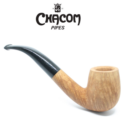 Chacom - Selected Straight Grain - Natural - Bent Billiard  Pipe