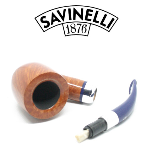 Savinelli - Eleganza 622 - Smooth Natural  - 6mm Filter Pipe