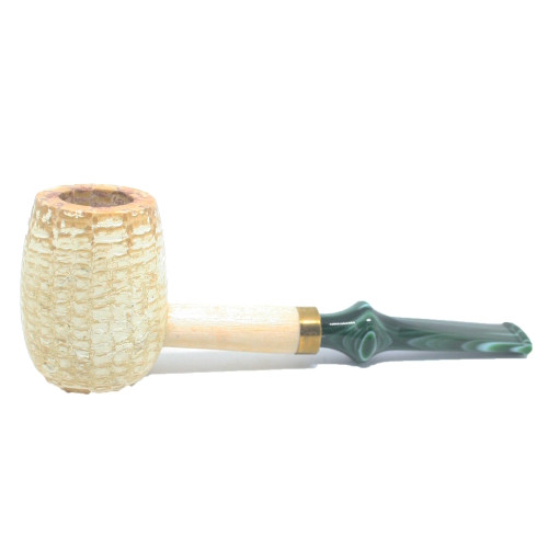 Missouri Meerschaum - Emerald - Corn Cob Pipe (Straight)