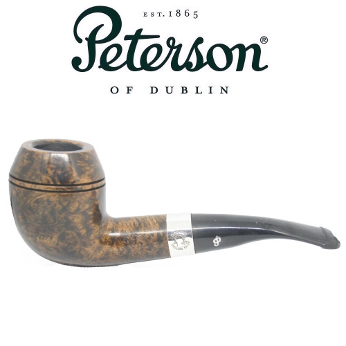 Peterson - Sherlock Holmes Deerstalker - Smooth Dark Finish - P-Lip