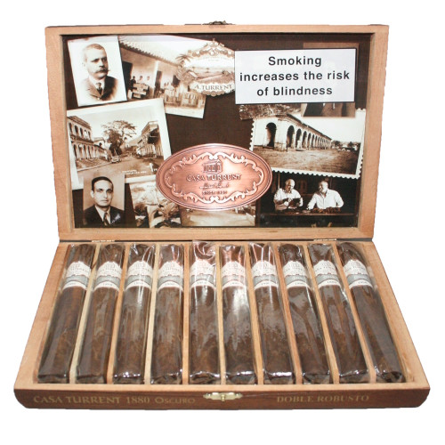 Casa Turrent - 1880 Maduro Double Robusto (Box of 10 Cigars)