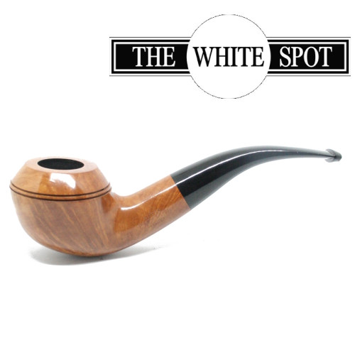 Alfred Dunhill - Root Briar - 4 108 - Group 4 - Bent Bulldog  - White Spot