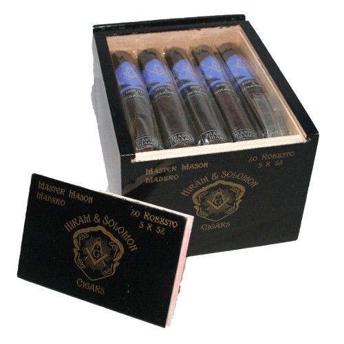 Hiram & Solomon - Master Mason Maduro - Robusto - Box of 20 Cigars Hiram & Solomon - Master Mason Maduro - Robusto - Box of 20 Cigars