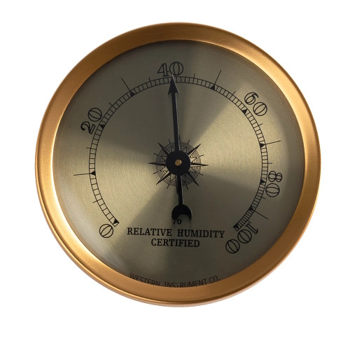 Cigar Oasis - Western Analog  Hygrometer