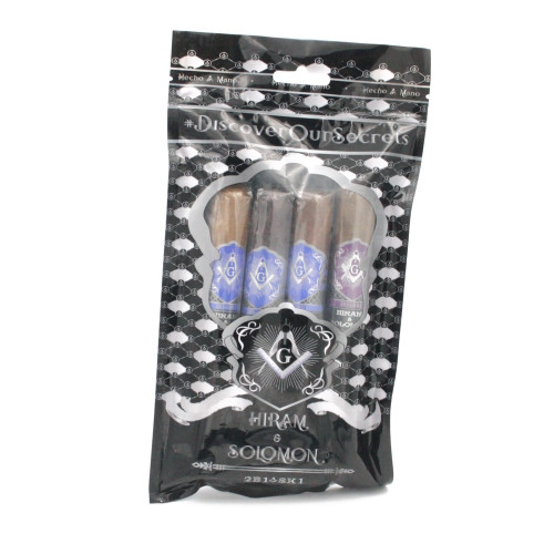 Hiram & Solomon - Master Blend - Toro Sampler - Pack of 4 Cigars