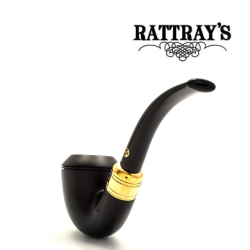 Rattrays - Majesty Black 15 - 9mm Filter Rhodesian Pipe