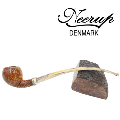 Neerup - Classic Series -  Gr 2 Churchwarden Pipe 3 - Smooth