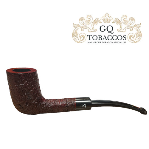 GQ Tobaccos - Merlot Briar - Semi bent Chimney Pipe