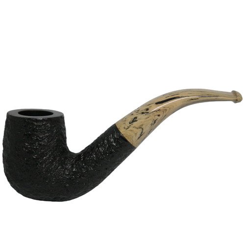 Northern Briars - Regal Rox Cut (Gr5) - Bent Billiard Marble Stem Pipe
