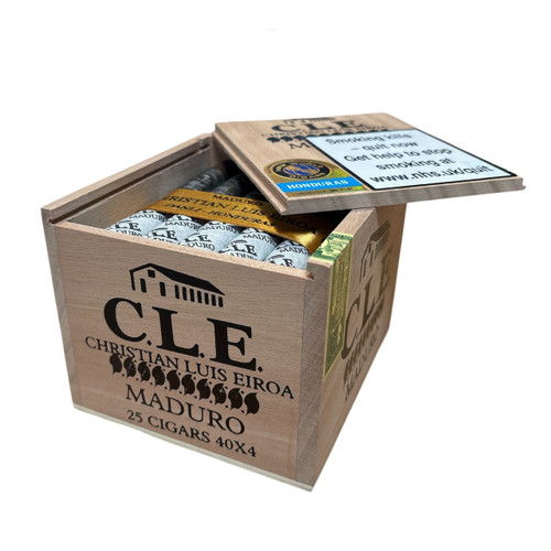 C.L.E - Maduro - 40 x 4 - Box of 25 Cigars