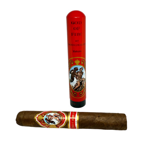 Arturo Fuente -God of Fire - Don Carlos Robusto (Tubed) - Single Cigar