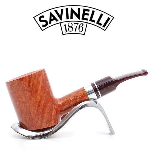Savinelli - Bacco Smooth Natural - 311  Pipe - 6mm Filter Pipe Savinelli - Bacco Smooth Natural - 311  Pipe - 6mm Filter Pipe