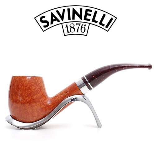 Savinelli - Bacco Smooth Natural - 670  Pipe - 6mm Filter Pipe Savinelli - Bacco Smooth Natural - 670  Pipe - 6mm Filter Pipe
