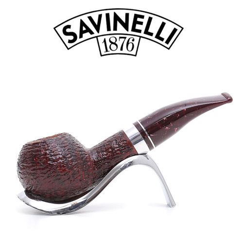 Savinelli - Bacco Rusticated - 321 Pipe - 6mm Filter Pipe